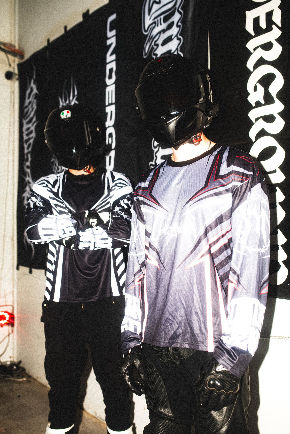 WHITE RACING JERSEY