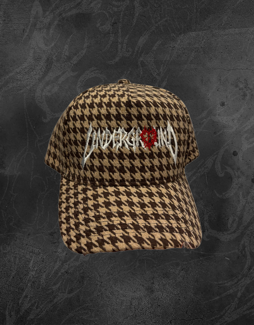 HOUNDSTOOTH HAT