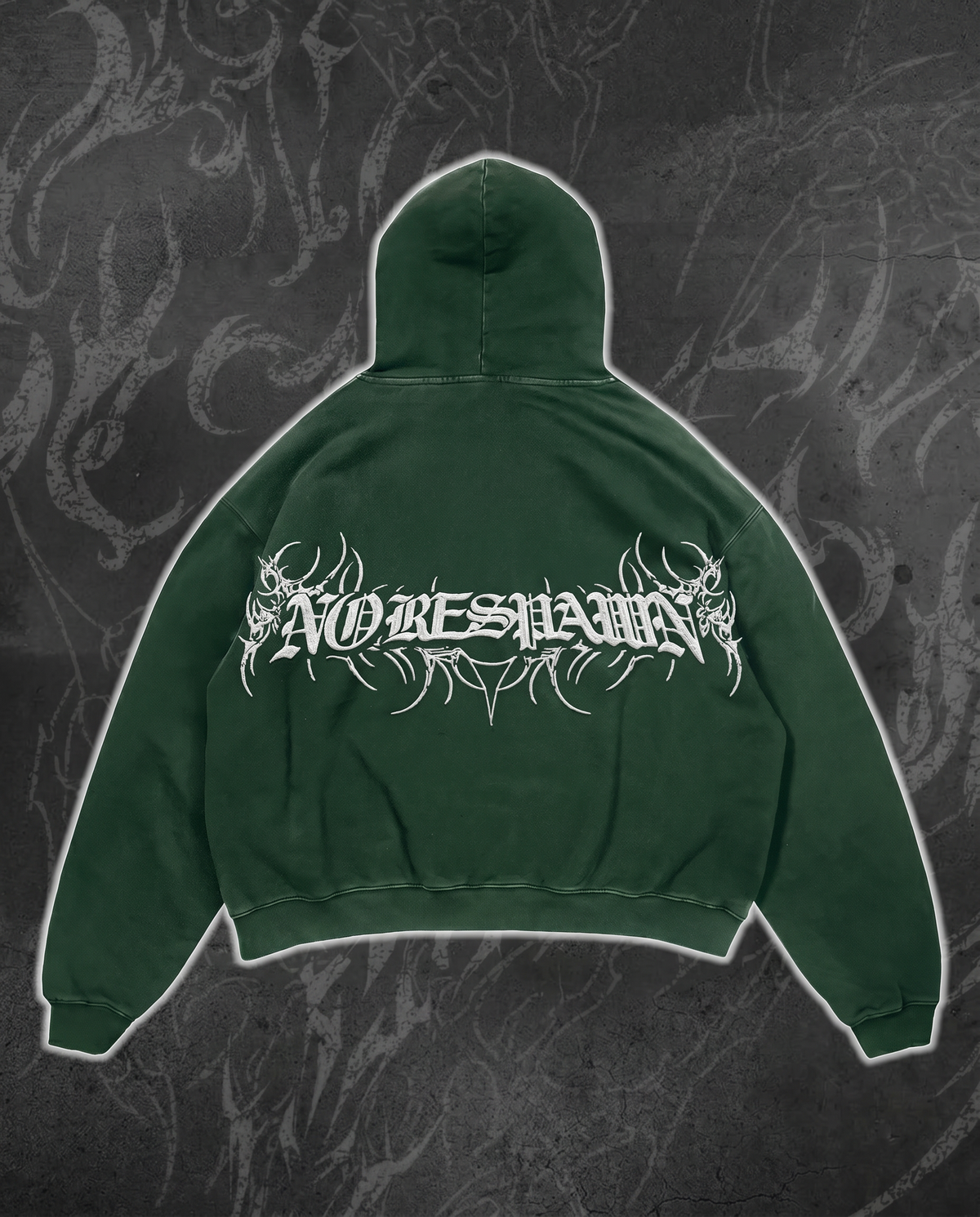 GREEN ANNIVERSARY HOODIE