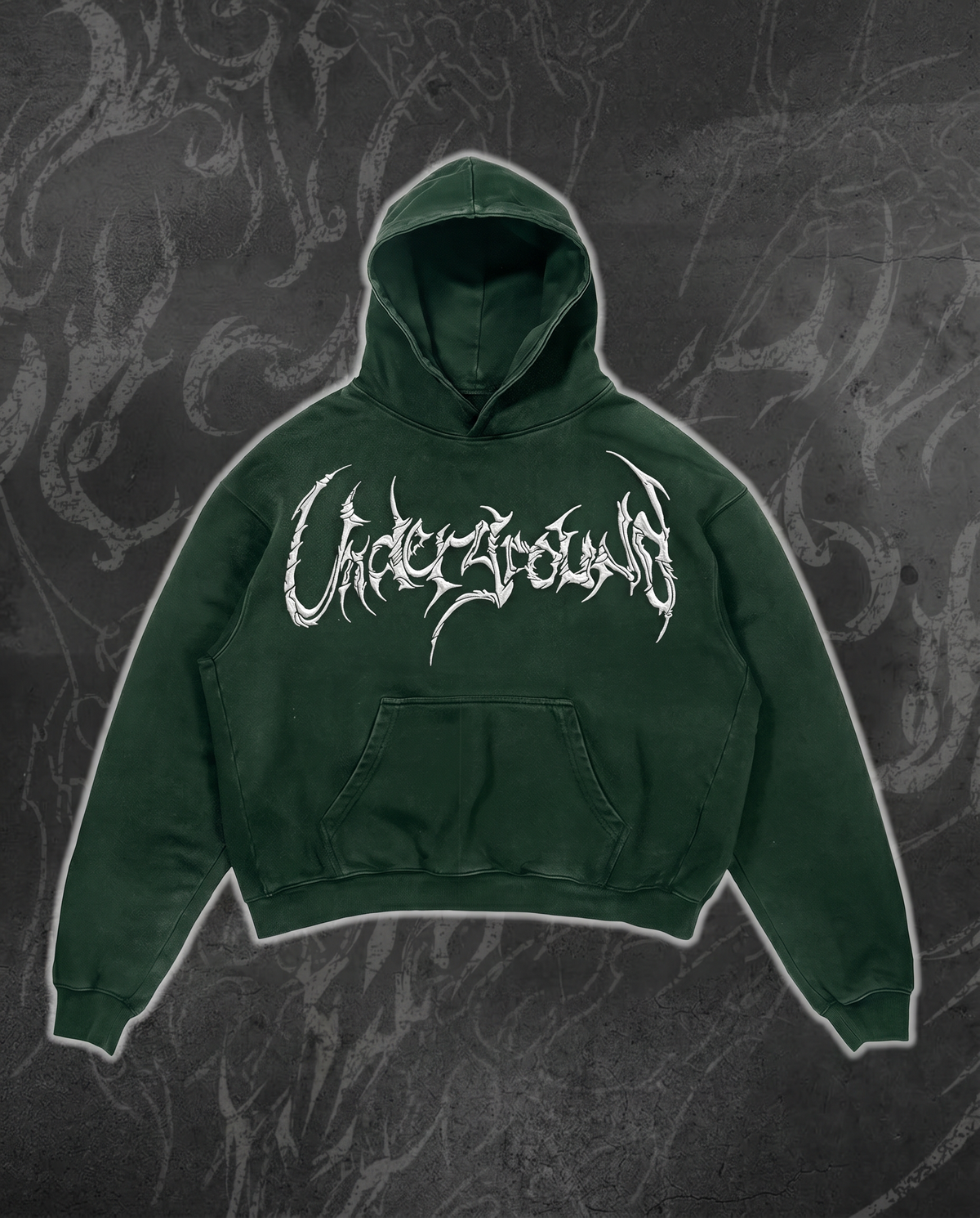 GREEN ANNIVERSARY HOODIE