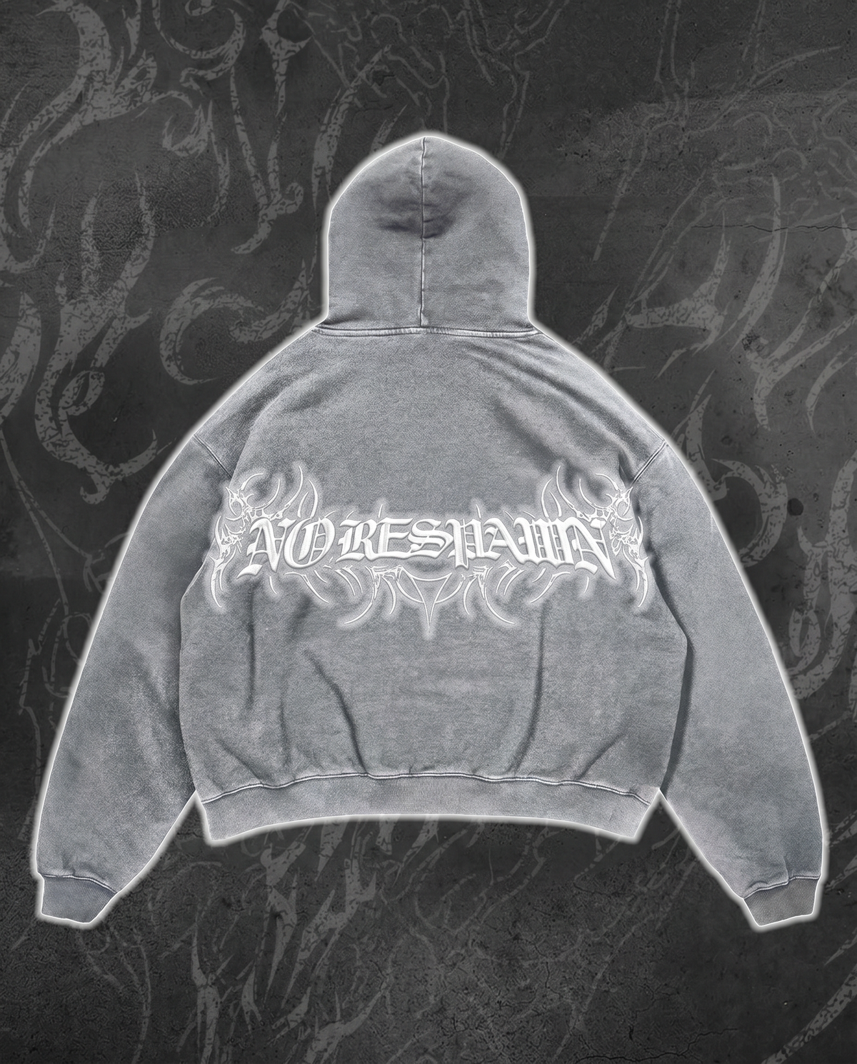 GREY ANNIVERSARY HOODIE